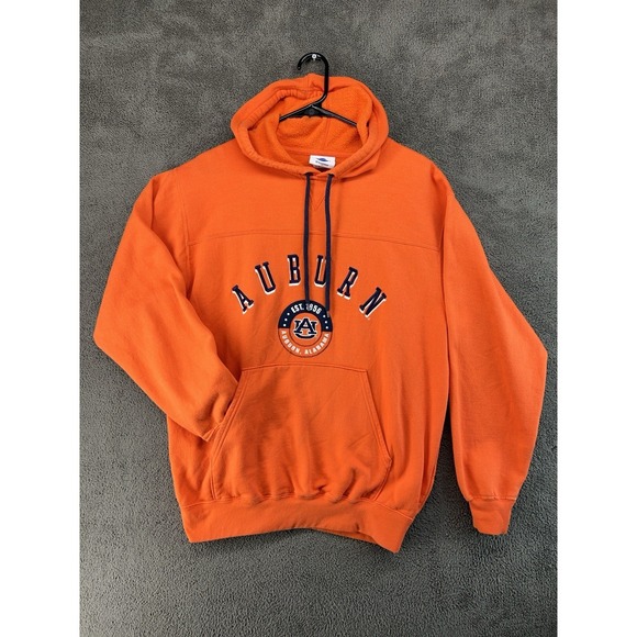 Colosseum Athletics Other - Auburn Tigers Hoodie Men's M Orange Embroidered Pullover Sweatshirt Colosseum